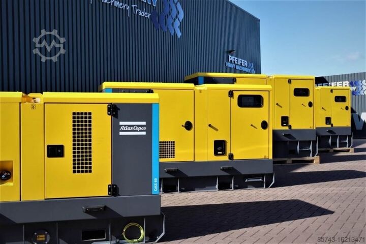 Generator set Atlas Copco QAS5 100 JD S3A Valid inspection, *Guarantee! Die