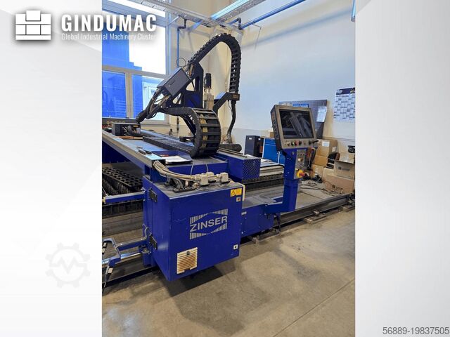 Plasma-Ausschnitt-Maschine ZINSER 2425-I/3600