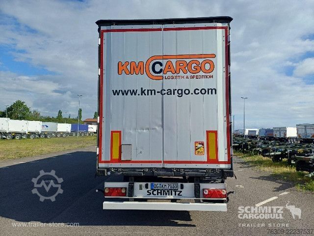 Open semitrailer with tarp Schmitz Cargobull Curtainsider Standard Getränke