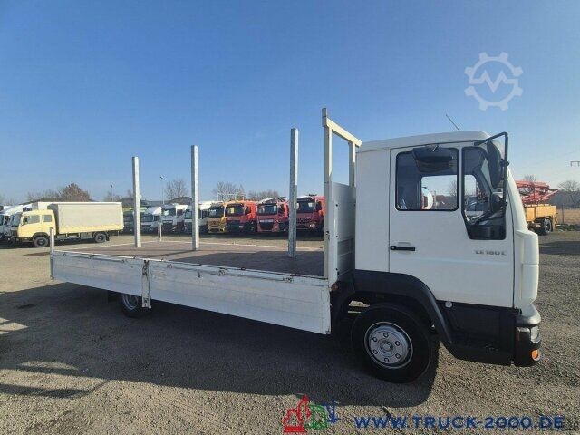Pick-up van MAN 8.160 Lange Pritsche 6.15m 3 Sitzer Nur 280TKM