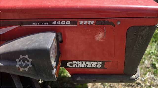 Tool carrier / municipal tractor with 4WS (four-wheel steering) with Antonio Carraro TTR 4400 HST