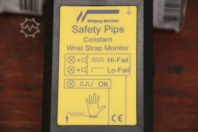 Personal earthing test device Warmbier Safety Pips 7100.181