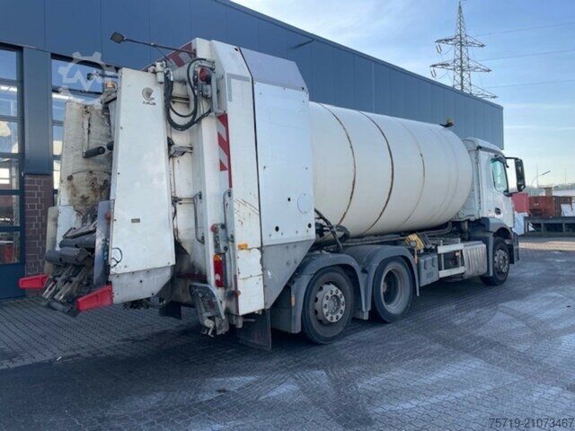 Müllwagen Mercedes-Benz 2533 6x2 Antos Faun RotoPress
