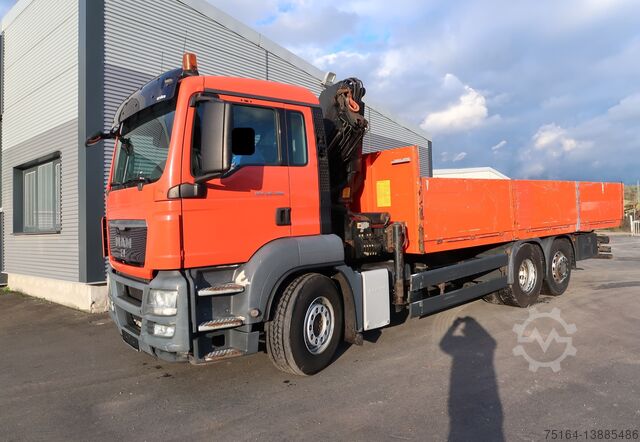 Flatbed open MAN TGS 26.320 6x2-2 BL
