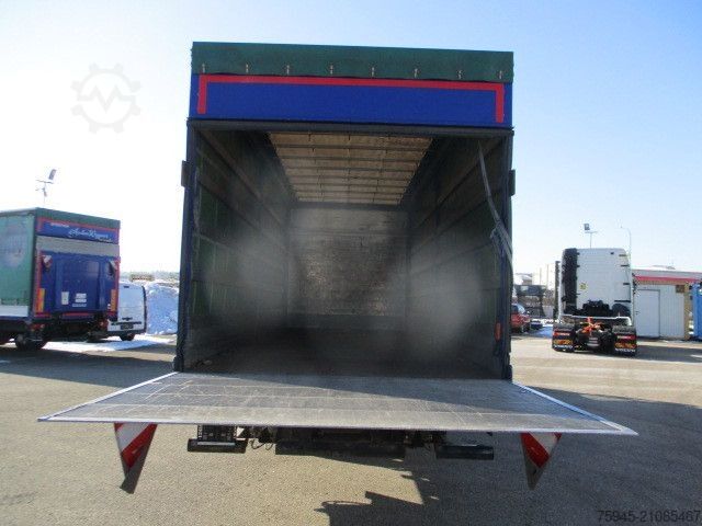 LKW mit Pritsche & Plane RENAULT D12/280, LBW, TÜV 03/2026