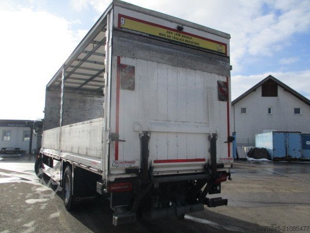 LKW mit Pritsche & Plane MAN TGM 18.320, LBW, Luft-Luft, TÜV 04/2026