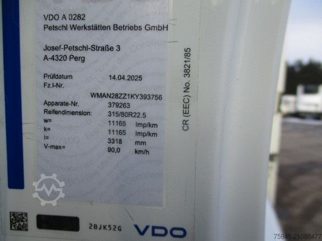 LKW mit Pritsche & Plane MAN TGM 18.320, LBW, Luft-Luft, TÜV 04/2026