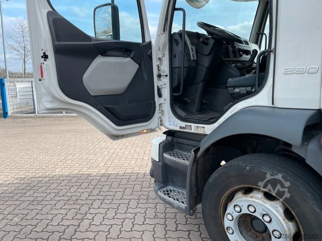 Flatbed truck with tarp VOLVO FL 290 BL/ AC/ 6.5m Pritsche/ LBW 3.0t/ NL 10.2t