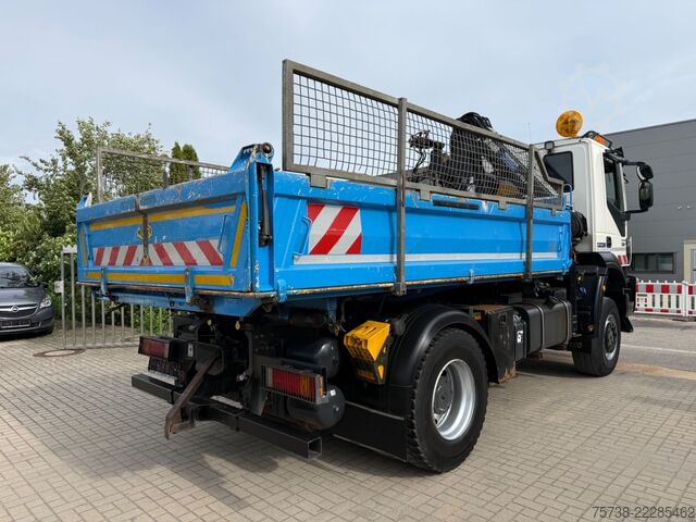 Kipper LKW IVECO Trakker 330 4x4 Meiller Kipper+Hiab 088B-2 Funk