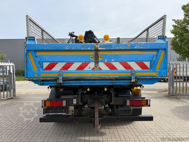 Dreiseitenkipper LKW IVECO Trakker 330 4x4 Meiller Kipper+Hiab 088B-2 Funk