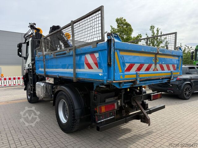 Dreiseitenkipper LKW IVECO Trakker 330 4x4 Meiller Kipper+Hiab 088B-2 Funk
