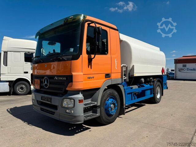 LKW mit Tankaufbau MERCEDES-BENZ ACTROS 1841 * TANKWAGEN * EPS*ESTERER*OBEN UNTEN