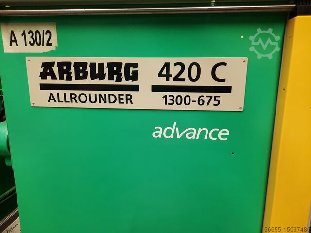 Injection molding machine Allround Arburg 420 C Advanced 1300-675 190861