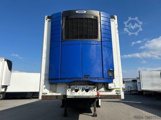 Low loader semitrailer KRONE SD KüHLER, DOPPELSTOCK, CARRIER 1550, PALETTENKASTEN, LIFTACHSE