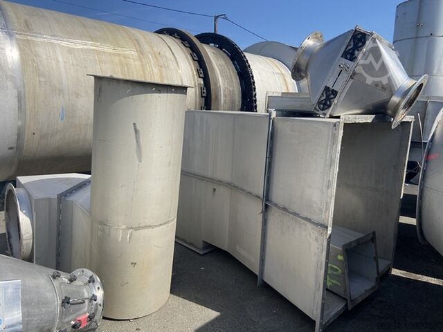 Comessa Trommeltrockner/Kühler aus Edelstahl 304 COMESSA Drum 2400mm diameter x 14000mm length