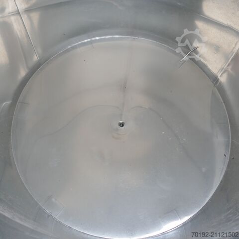 2400 Liter heiz-/kühlbarer Behälter aus V2A  9509