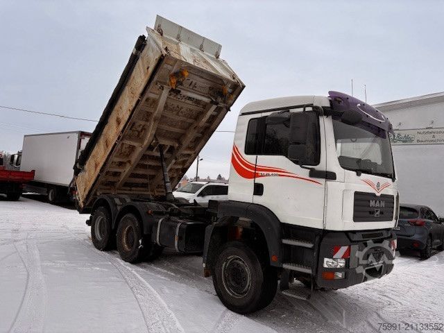 Dreiseitenkipper LKW MAN TGA 26.400 Dreiseitenkipper Meiller49