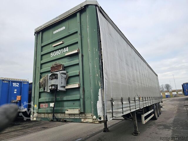 2004 FREUHAUF T39B, 3-Achs Curtainsider | Offenes Dach | BPW Achsen. FREUHAUF T39B 3 AXLE CURTAINSIDE |OPEN ROOF | BPW AXLES.