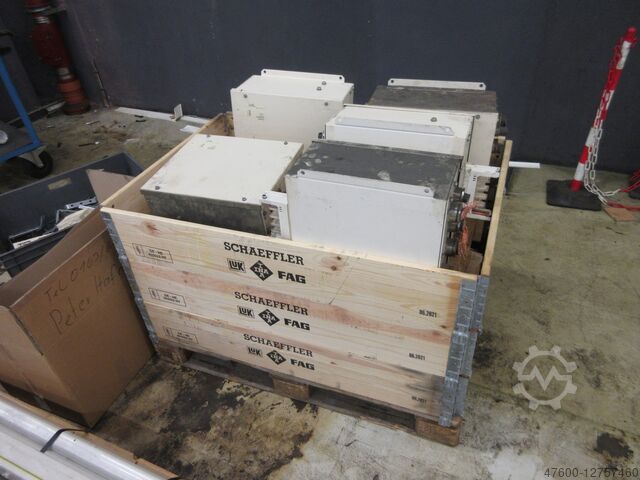 Conductor rail 250A Schneider Telemecanique KSA Bestand 75m KSA 250A incl Zubehör Abgangskästen etc