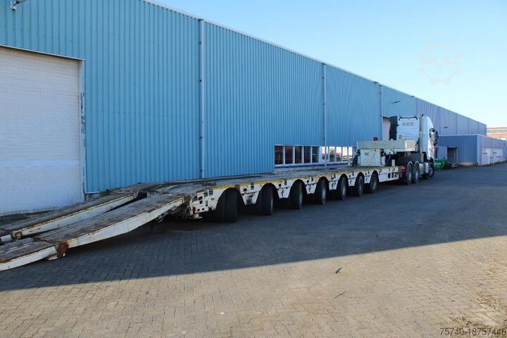 Low loader Faymonville 7 AXLE hydrolisch + 8.50 extendable + 110 tons