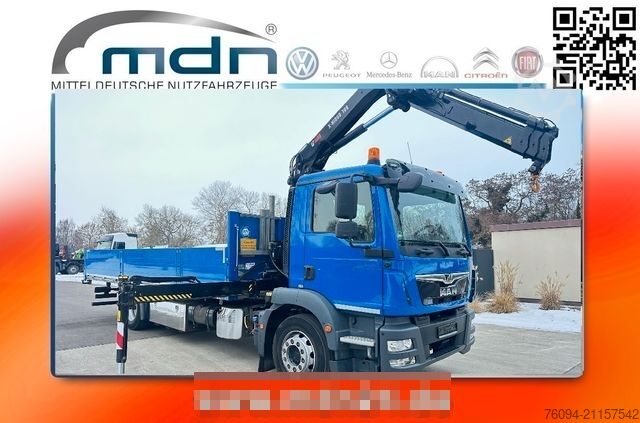 LKW mit Pritsche (offen) MAN TGM 15.250 4x2 Pritsche 6,7m KRAN Funk