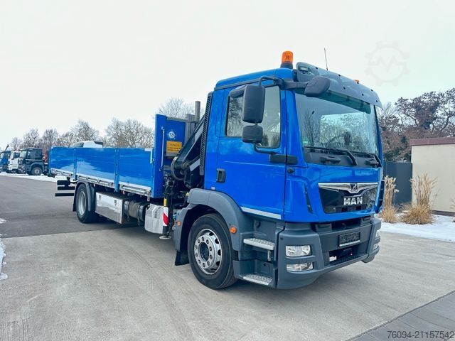 LKW mit Pritsche (offen) MAN TGM 15.250 4x2 Pritsche 6,7m KRAN Funk