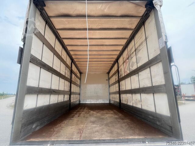 Flatbed truck with tarp MAN TGM 15.290/BL/Pritsche7,20m/LBW/NL 8,2to/180 tkm