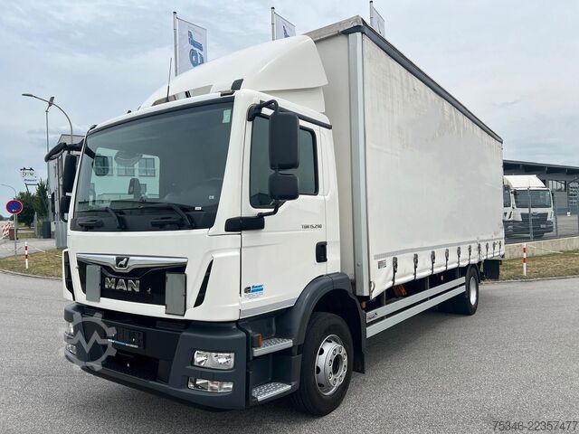 Flatbed truck MAN TGM 15.290/BL/Pritsche7,20m/LBW/NL 8,2to/180 tkm