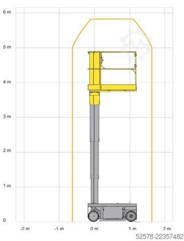 Telescopic boom lift Haulotte Star 6