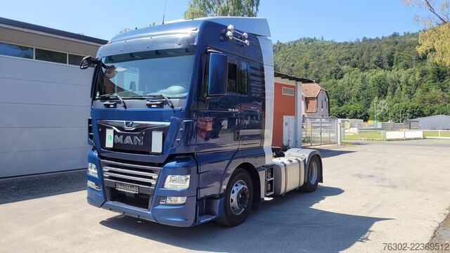 Volume truck tractor MAN 18.510 XLX 2 x Tank Euro 6 D blatt/luft