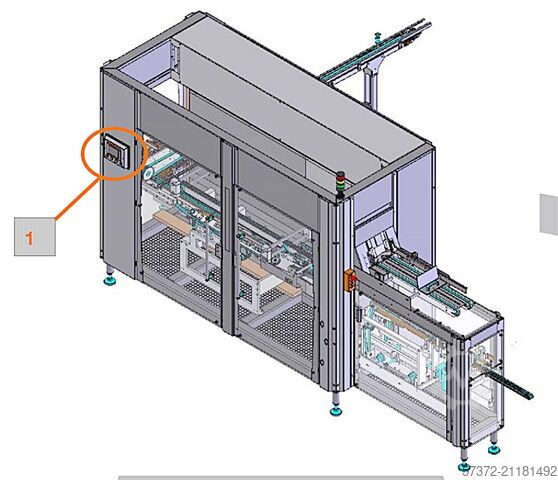 Banderoliermaschine Buhmann Servosleeve C800