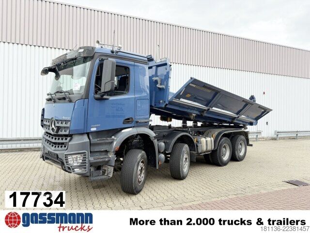 Tipper truck Mercedes-Benz Arocs 3251 K 8x4, Bordmatik