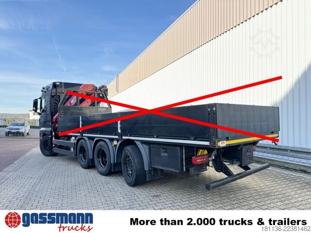 Roll-off tipper truck MAN TGX 35.460 8X4-4 BL, Retarder, Lenk-/Liftachse,