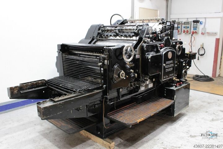 Stanzzylinder / Automatic DIE-Cutter Cylinder Heidelberg S