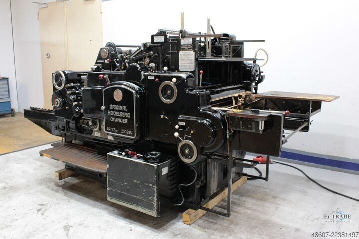 Stanzzylinder / Automatic DIE-Cutter Cylinder Heidelberg S