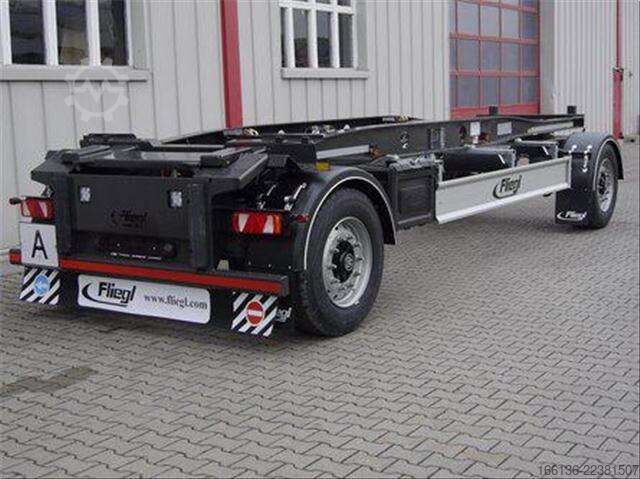 Trailer for Roll-Off Containers Fliegl ZPS 180-AS Maxi Schlitten für Abroller