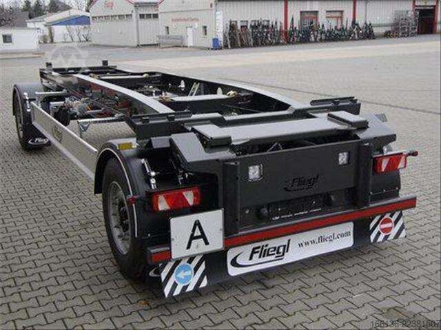 Trailer for Roll-Off Containers Fliegl ZPS 180-AS Maxi Schlitten für Abroller