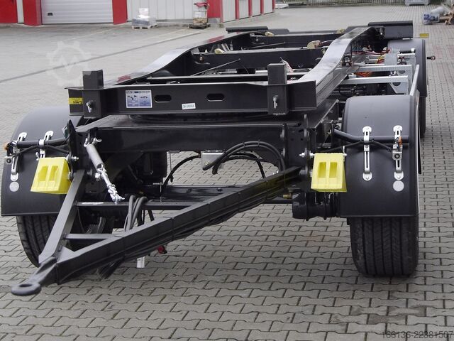Trailer for Roll-Off Containers Fliegl ZPS 180-AS Maxi Schlitten für Abroller