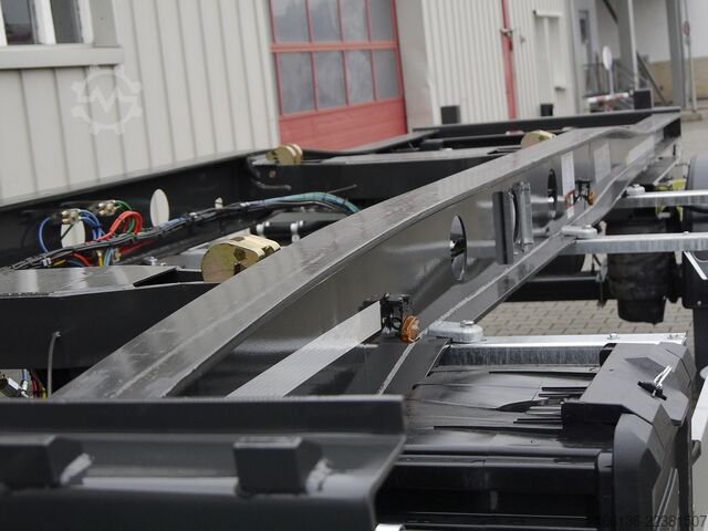 Trailer for Roll-Off Containers Fliegl ZPS 180-AS Maxi Schlitten für Abroller