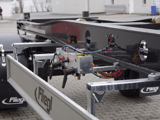 Trailer for Roll-Off Containers Fliegl ZPS 180-AS Maxi Schlitten für Abroller