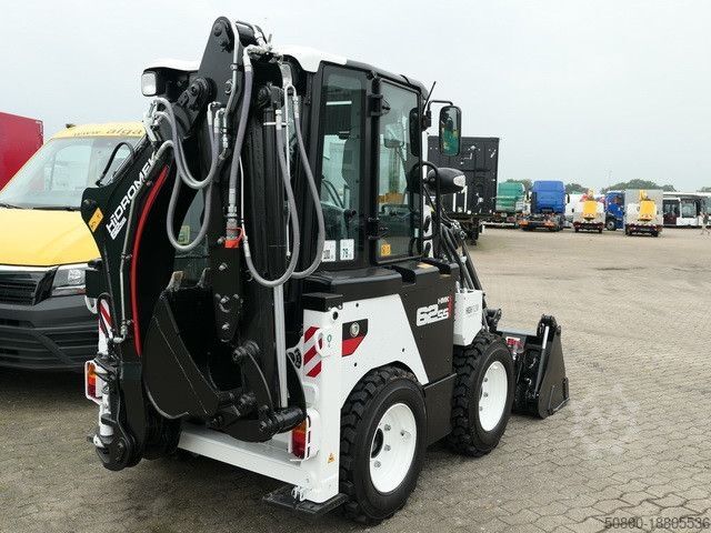 Backhoe loader Hidromek HMK 62 SS 4x4, teleskop. Arm,Hochdruck