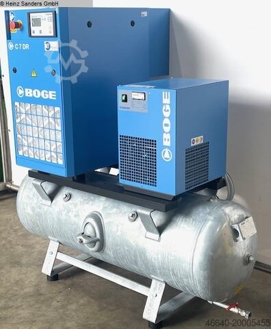 Screw compressor BOGE C7 DR