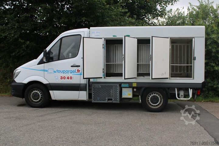 Refrigerator body van MERCEDES-BENZ Sprinter 310 ColdCar 3+3 Türen -33°C