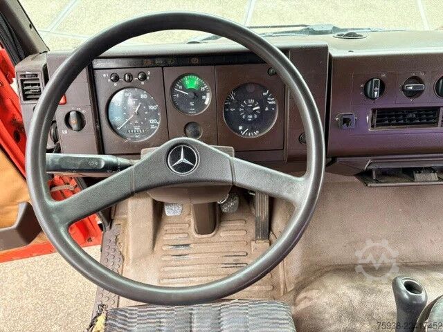 Fahrgestell mit Fahrerhaus Mercedes-Benz LK 814K 4x2 (6-CILINDER) FULL STEEL CHASSIS (MA...