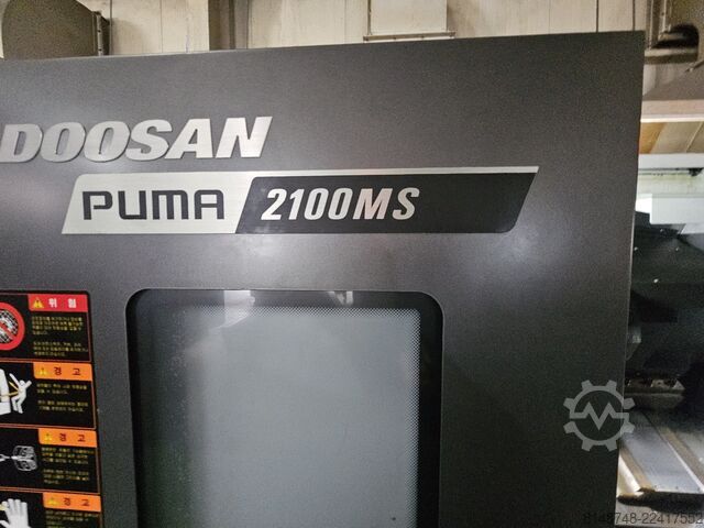 CNC turning and milling center DN Solutions PUMA 2100MS
