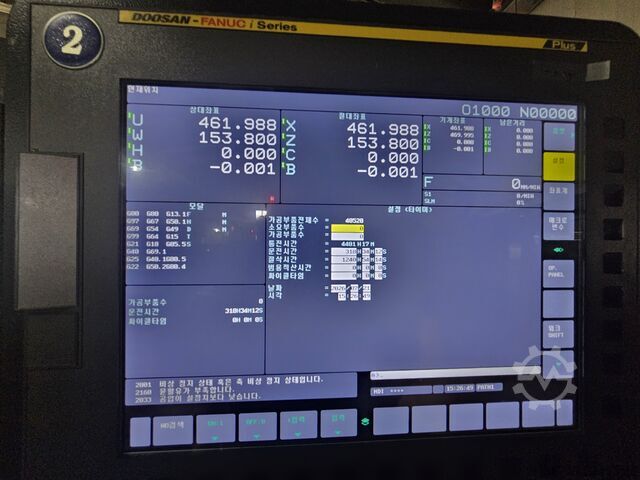 CNC turning and milling center DN Solutions PUMA 2100MS