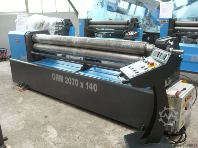 3-Walzen Rundbiegemaschine Ostas ORM 2070 x 140
