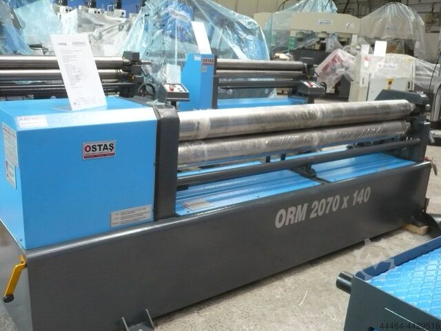 3-Walzen Rundbiegemaschine Ostas ORM 2070 x 140