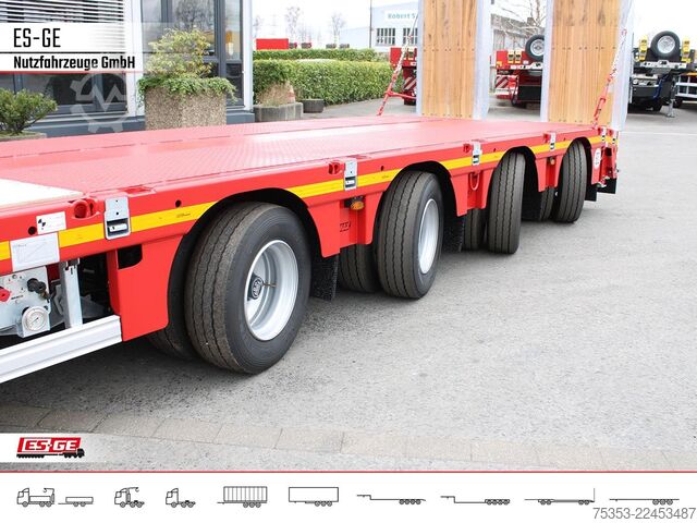 Low loader semitrailer FAYMONVILLE MAX Trailer MAX110 Semi-Tieflader
