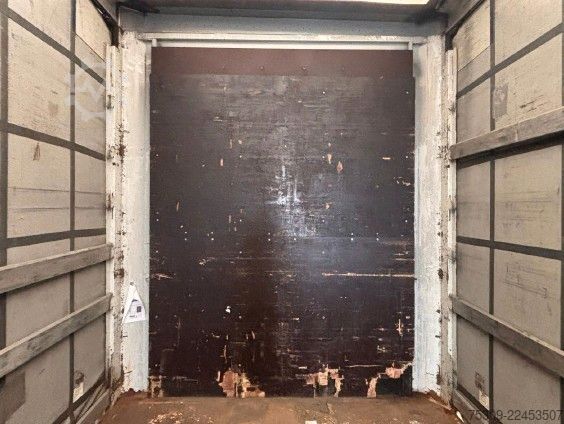 Open semitrailer with tarp KRONE SZ Mega mit 435/50R19,5 Bereifung - Edscha - SAF